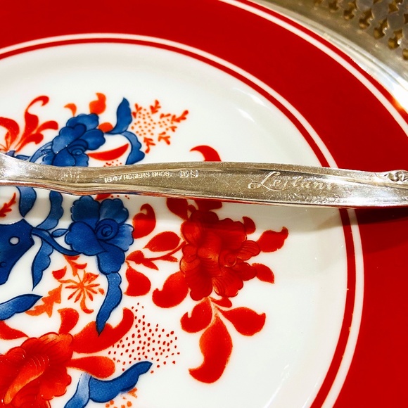 D3-Vintage MidCentury Modern Silver Plate Pastry Server Leilani… - Picture 6 of 10